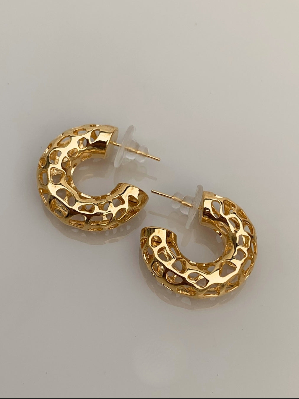 HIVE HOOPS (GOLD)